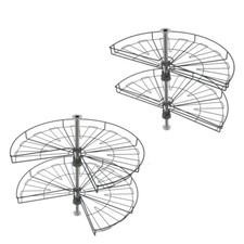 Kitchen carousel corner unit